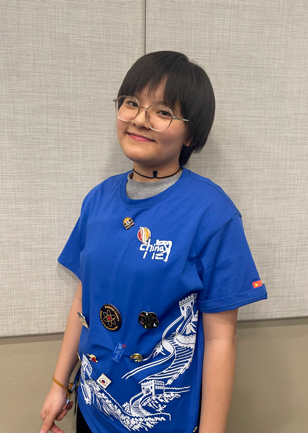 Sophia Zeng, the student researcher featured in the article
